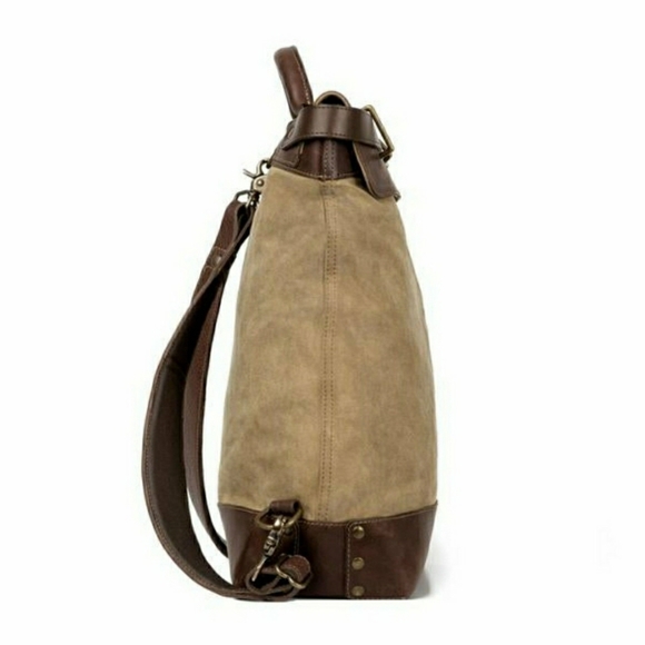 HERITAGE WAXED CANVAS STEAMER BACKPACK - Picture 6 of 9